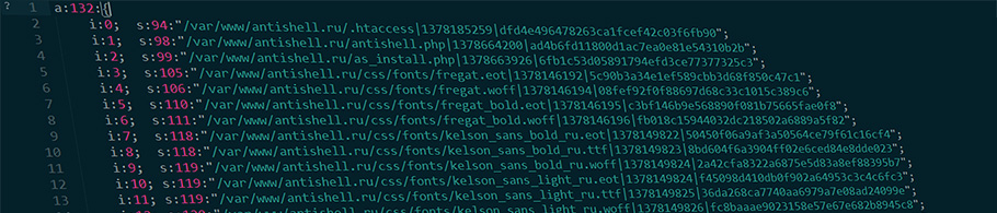 Создание снимка